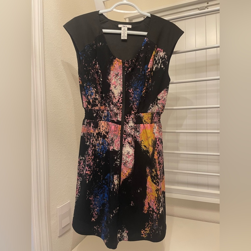 Abstract Print Dress